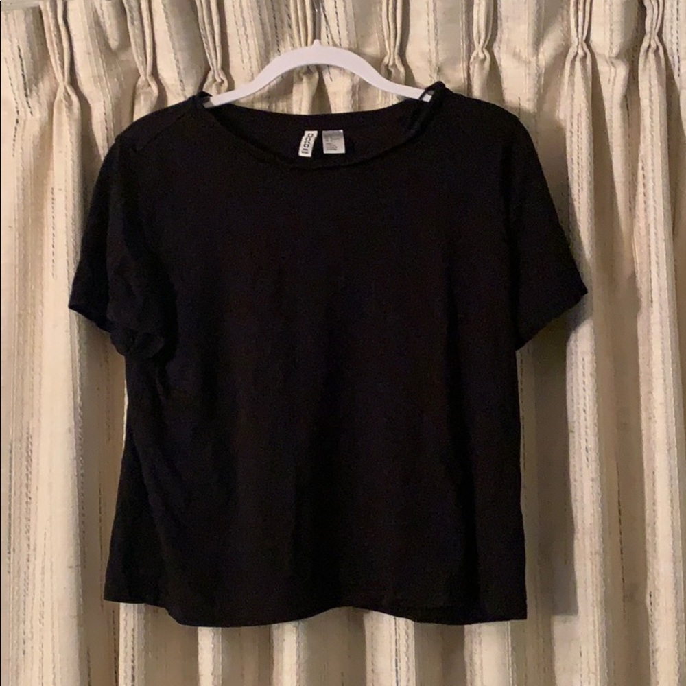 Simple black t-shirt